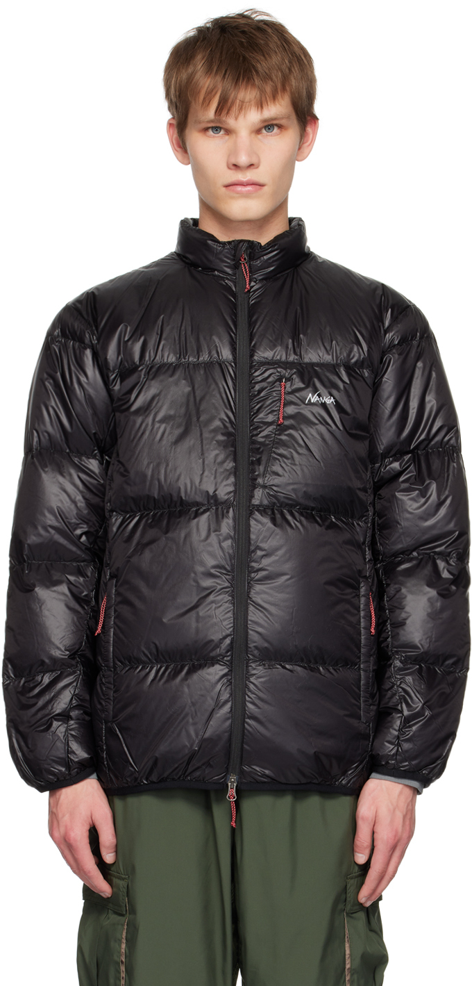 Nanga Mountain Lodge Down Jacket In Black | ModeSens