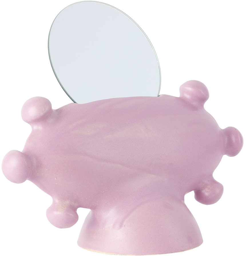 Iaai Pink Ufo 02 Mirror In Lilac-pink