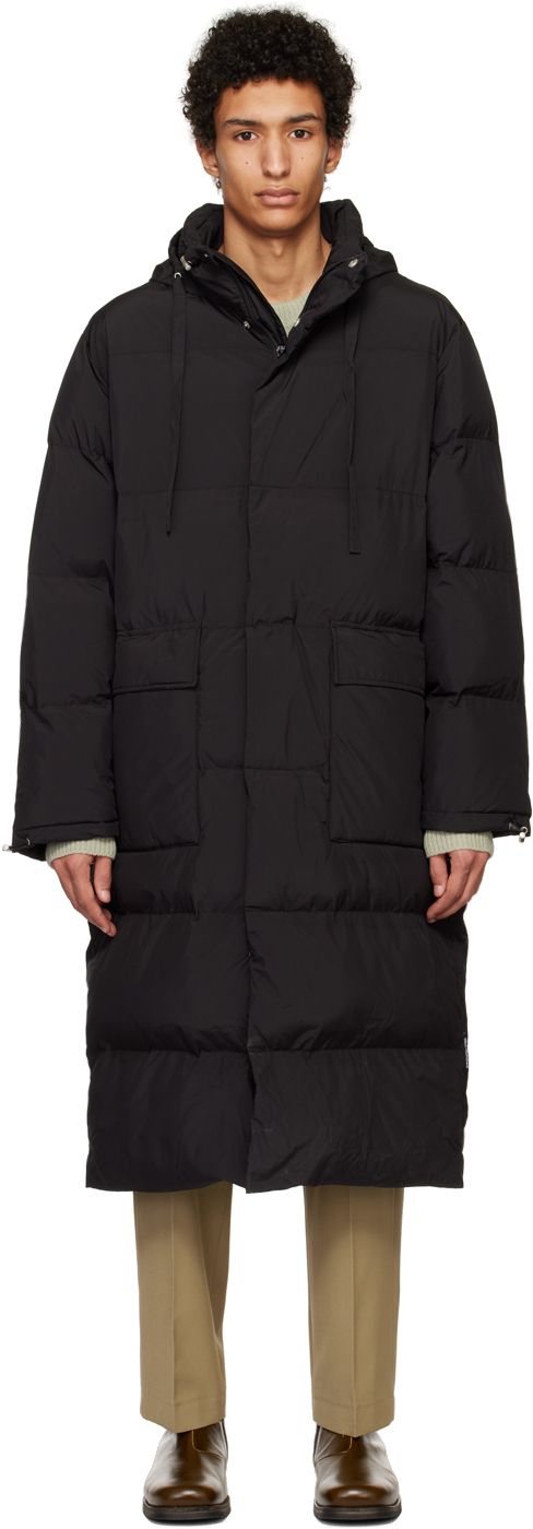 Black North Puffer Coat