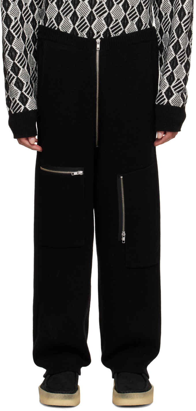 Black Kashmir Lounge Pant By ZANKOV On Sale black-kashmir-lounge-pant-by-zankov-on-sale