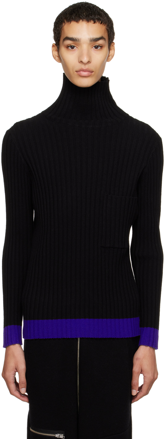 Black Meyer Turtleneck