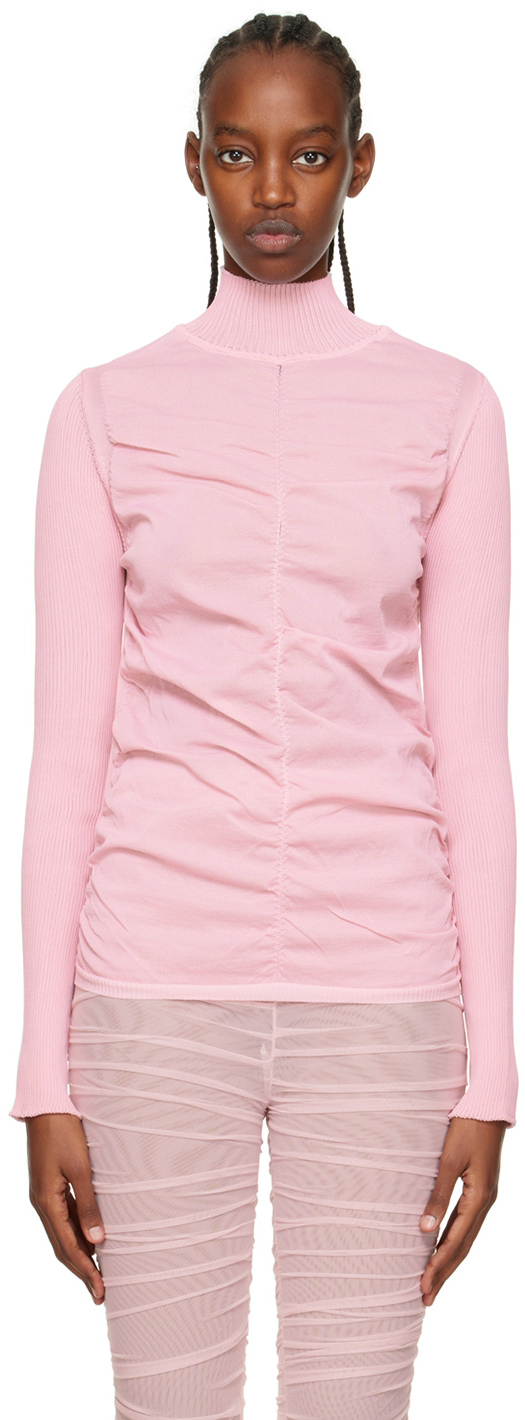 Pink Tara Turtleneck