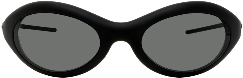 Eytys SSENSE Exclusive Black Blaze Sunglasses