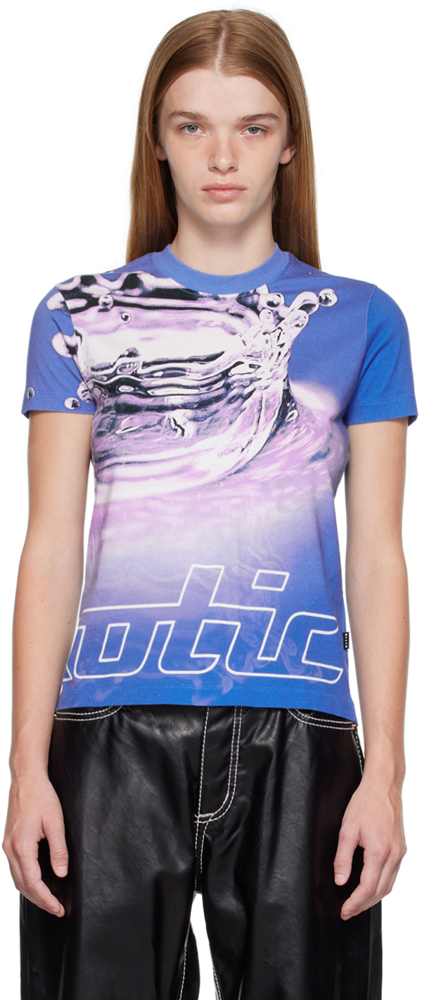 Blue Eden T-Shirt by Eytys on Sale