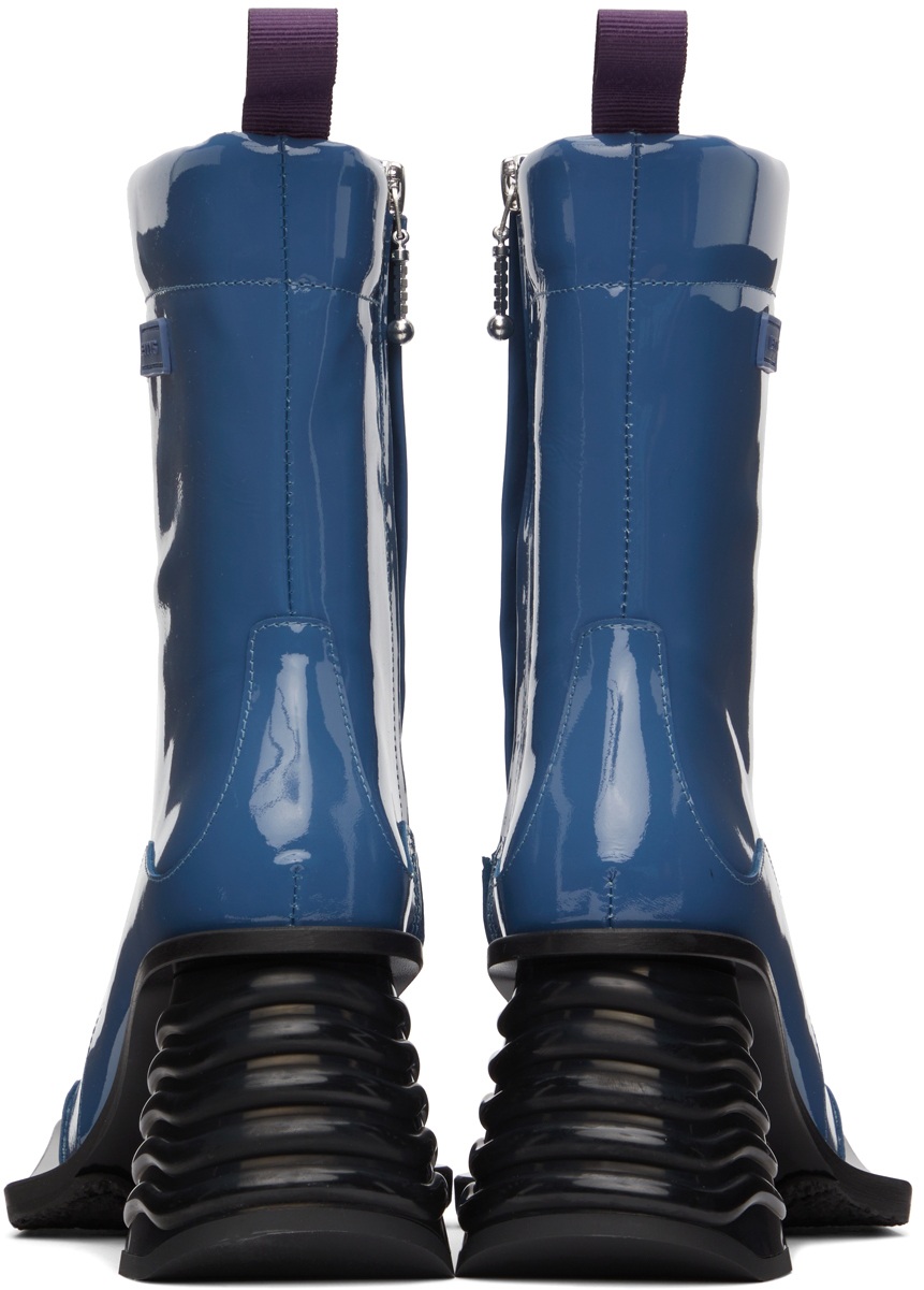 EYTYS Blue Gaia Ankle Boots | Smart Closet