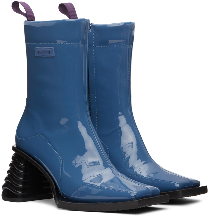 EYTYS Blue Gaia Ankle Boots | Smart Closet
