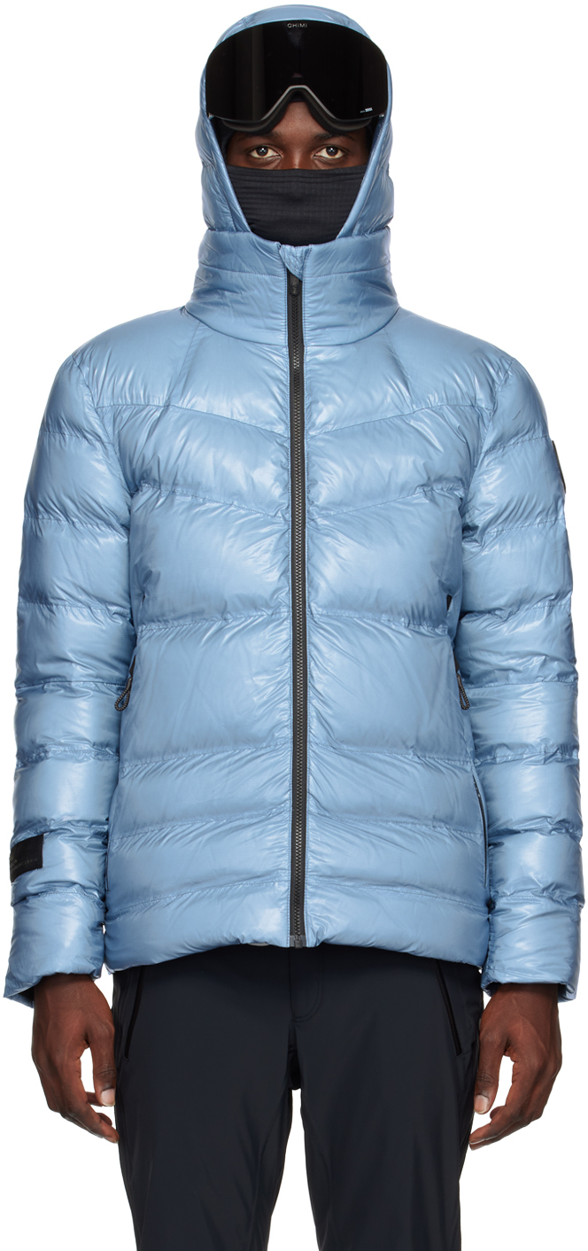 Blue Lightweight Down Jacket