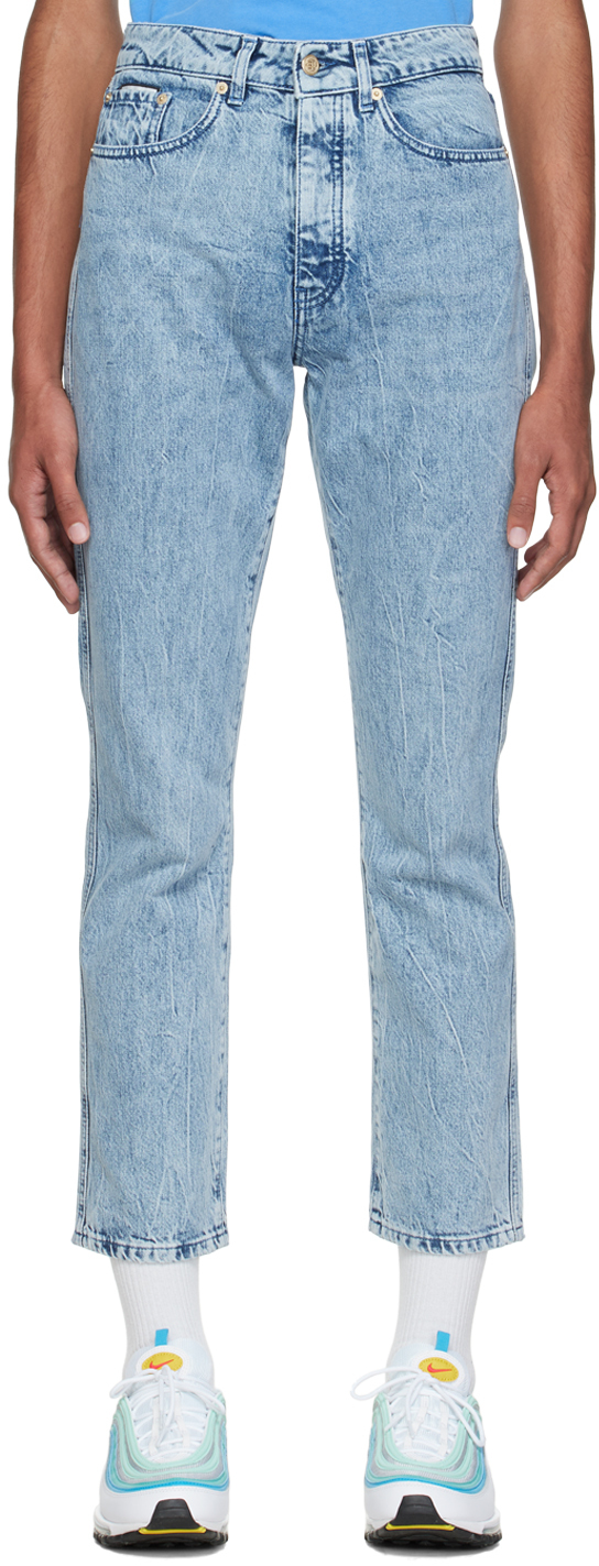 SSENSE Exclusive Blue Solstice Slim Jeans