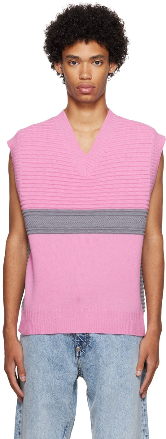 SSENSE Exclusive Pink Mane Vest