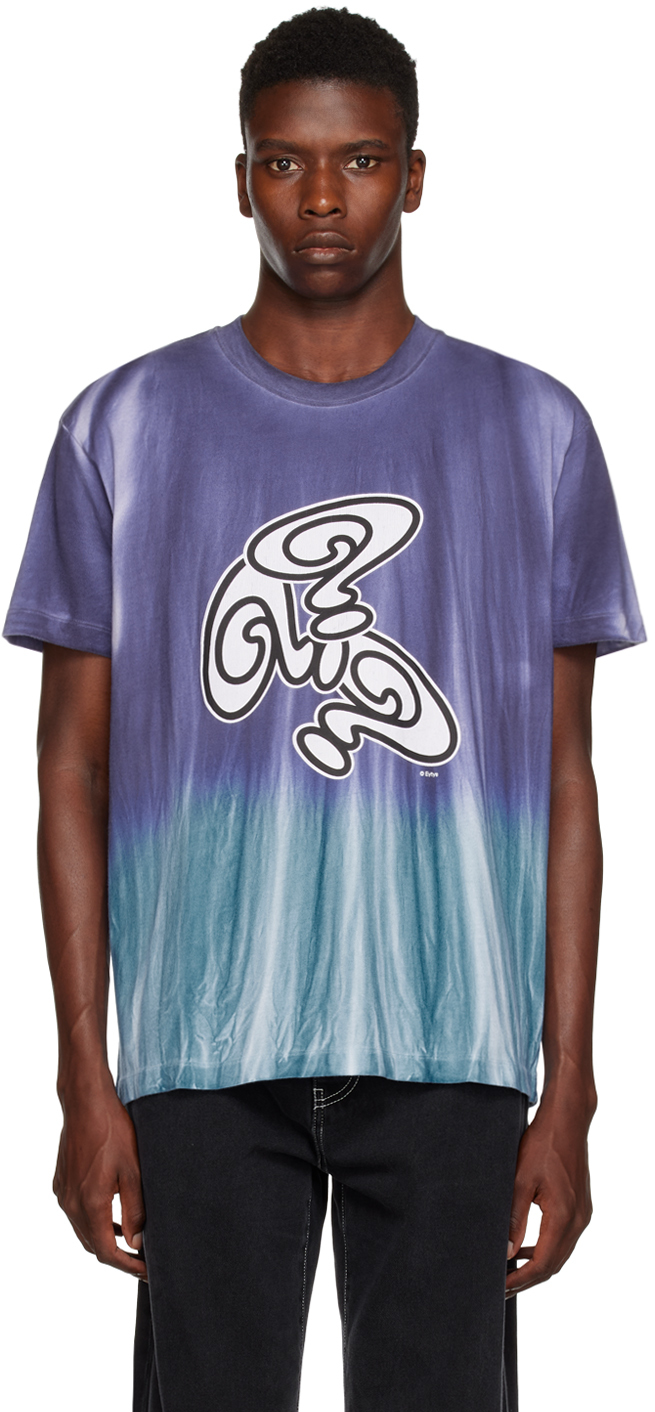 Eytys Blue & Purple Jay T-Shirt