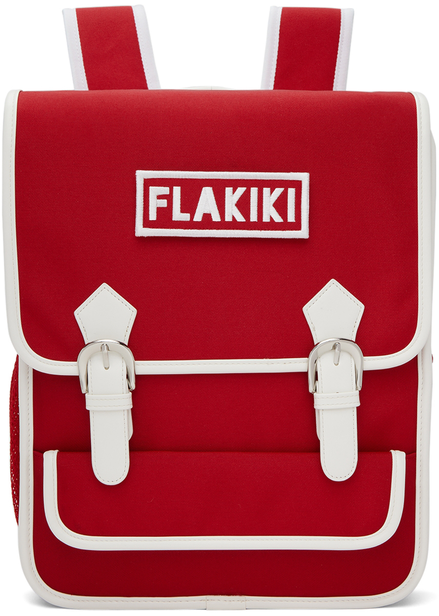 Flakiki Ssense Exclusive Kids Red Backpack