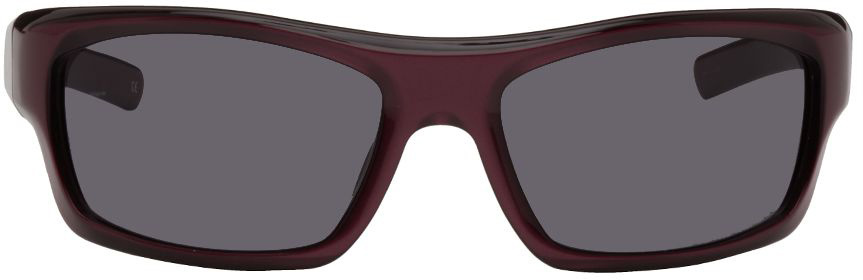 Lexxola Burgundy Neo Sunglasses