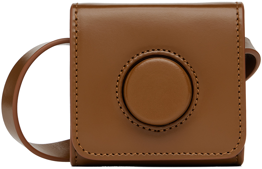 LEMAIRE: Brown Mini Camera Bag | SSENSE Canada