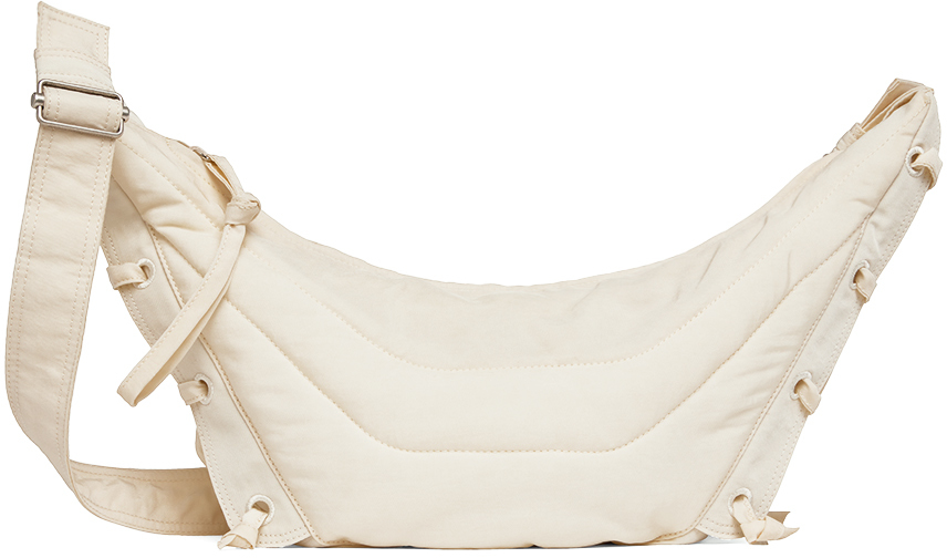 Lemaire Off-white Small Soft Game Bag In Wh002 Off White | ModeSens