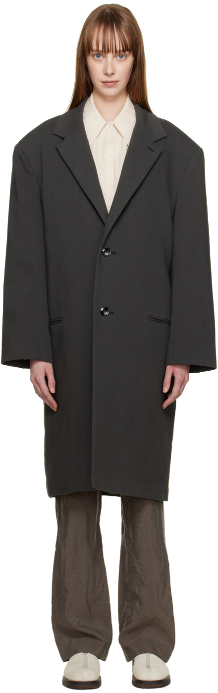 Gray Chesterfield Coat