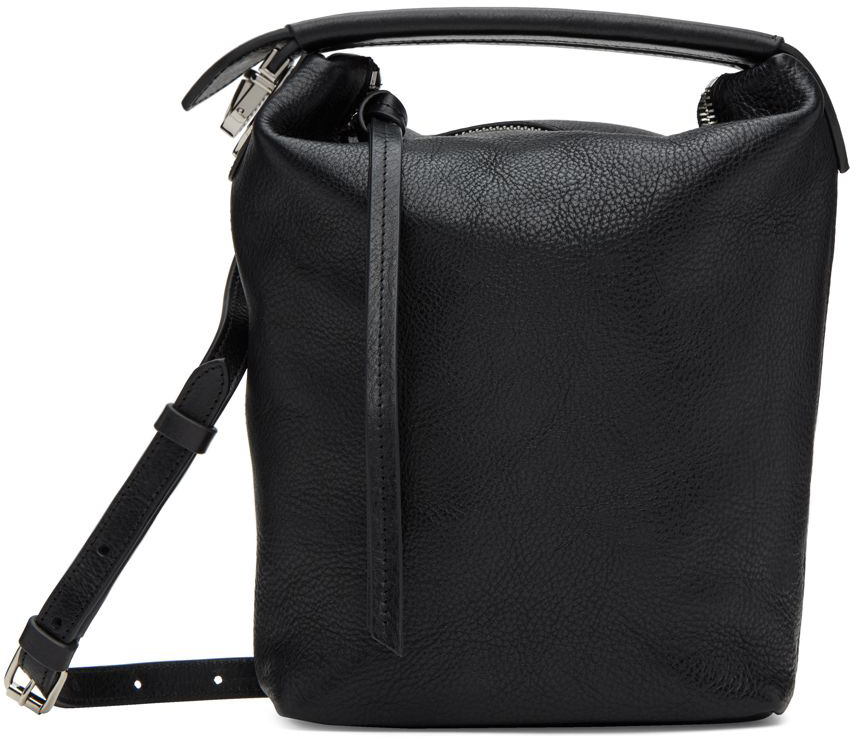 Lemaire Black Case Bag In Bk999 Black