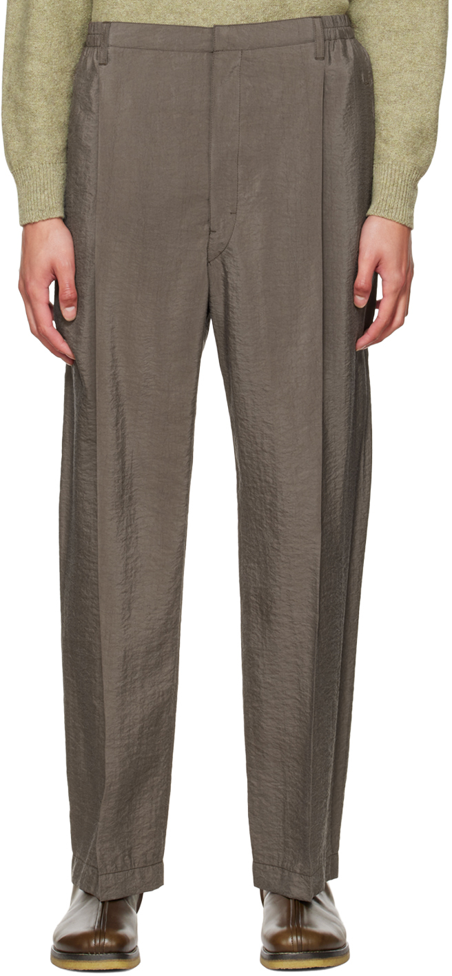 LEMAIRE Gray Easy Trousers