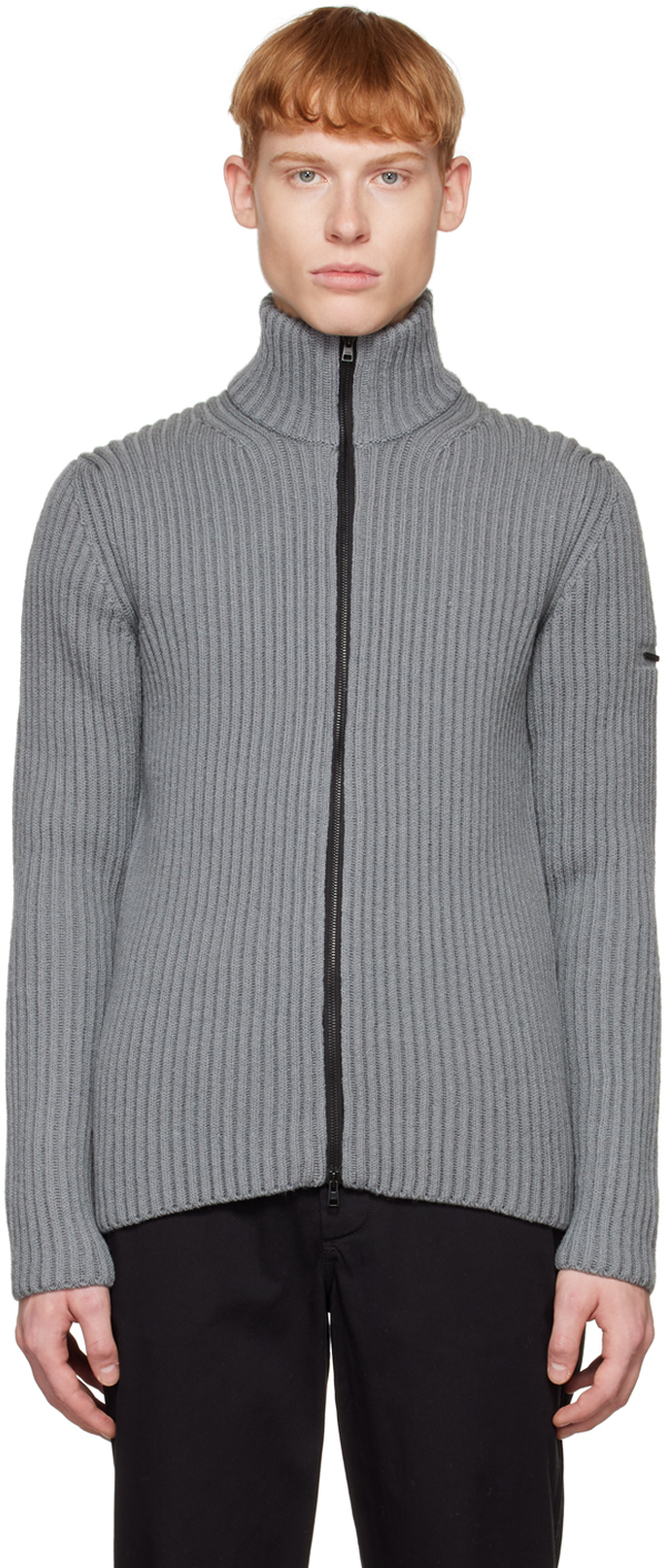 Gray Hybrid Sweater