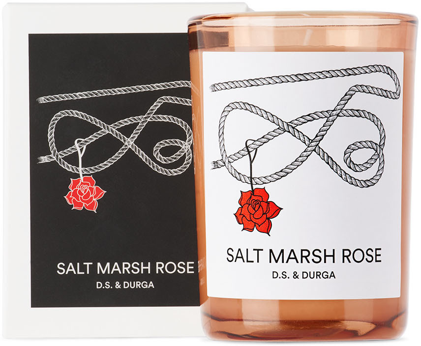 D.s. & Durga Salt Marsh Rose Scented Candle In Na
