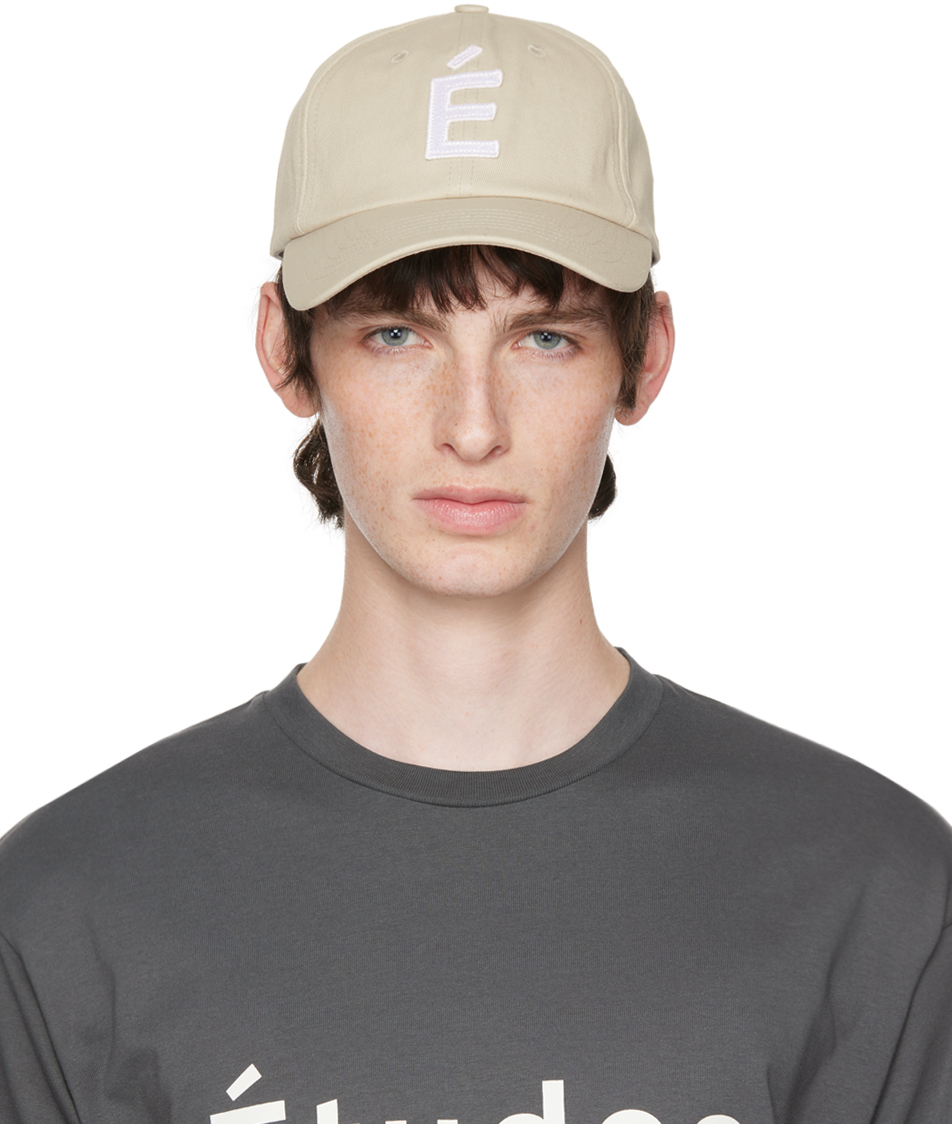 Études: Beige Booster Patch Cap | SSENSE Canada