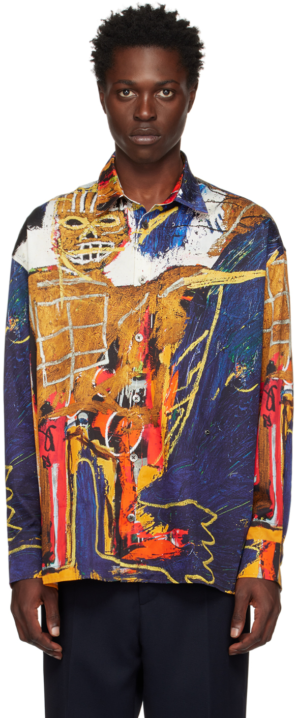 Multicolor Jean-Michel Basquiat Edition Illusion Unaltd 62 Shirt