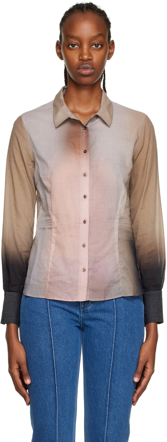 Paloma Wool Hortensia Shirt In Taupe