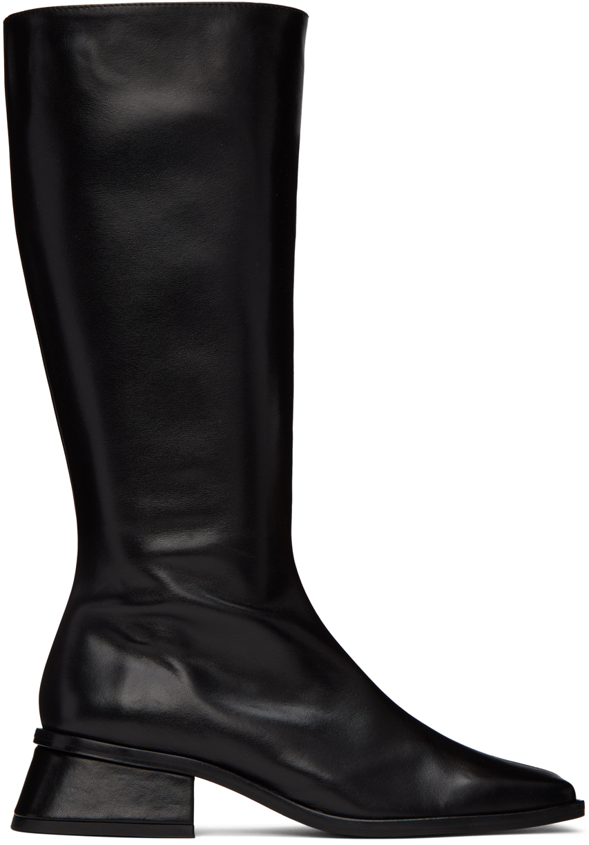 Black Cosmina Tall Boots