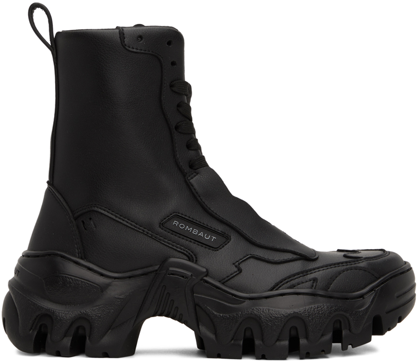 Rombaut: Black Boccaccio II Ankle Boots | SSENSE UK