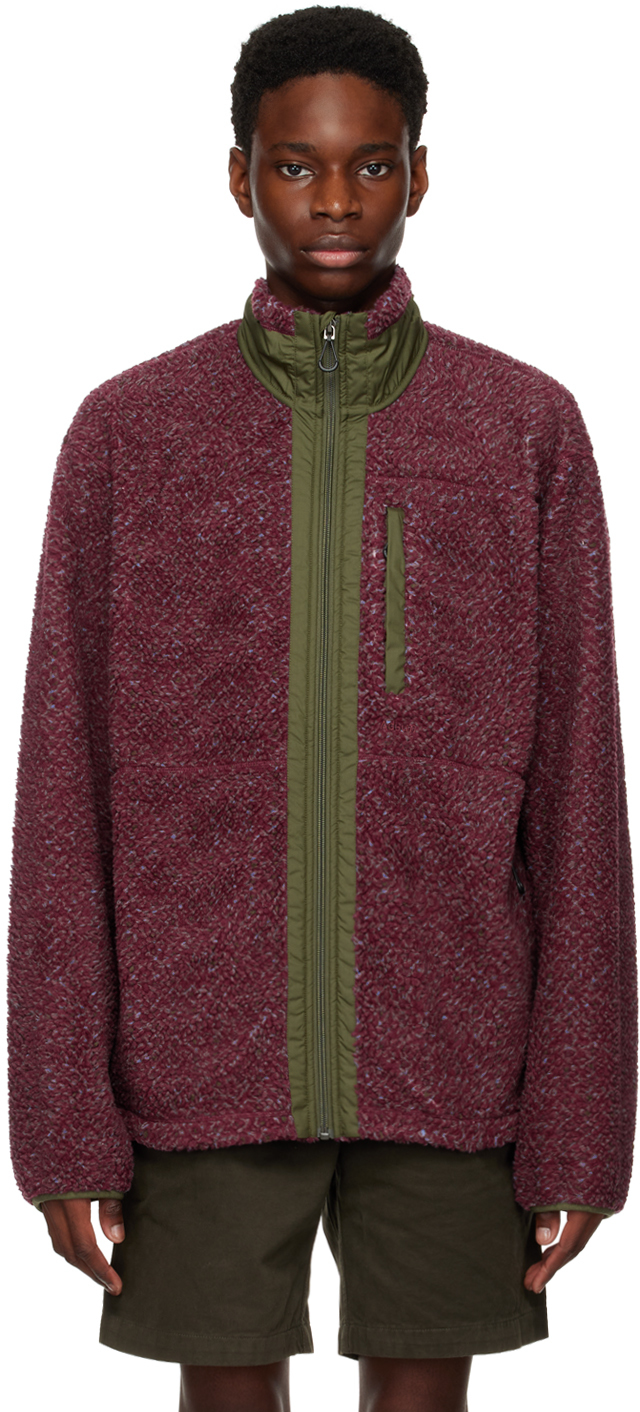 Adsum: Purple Expedition Fleece Jacket | SSENSE