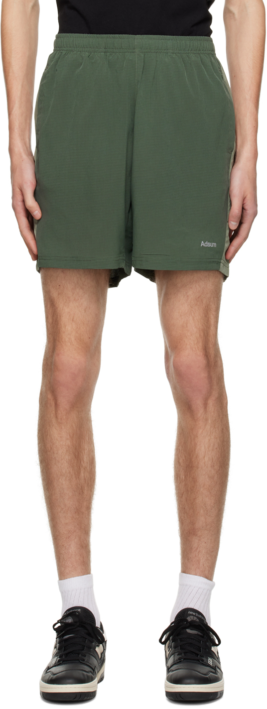 Green Twolum Shorts Ssense Uomo Abbigliamento Pantaloni e jeans Shorts Pantaloncini 