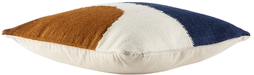 FERM LIVING OFF-WHITE KELIM CUSHION
