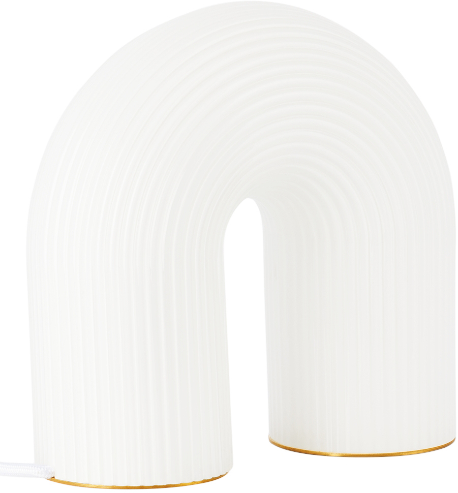 Ferm Living White Vuelta Table Lamp In White