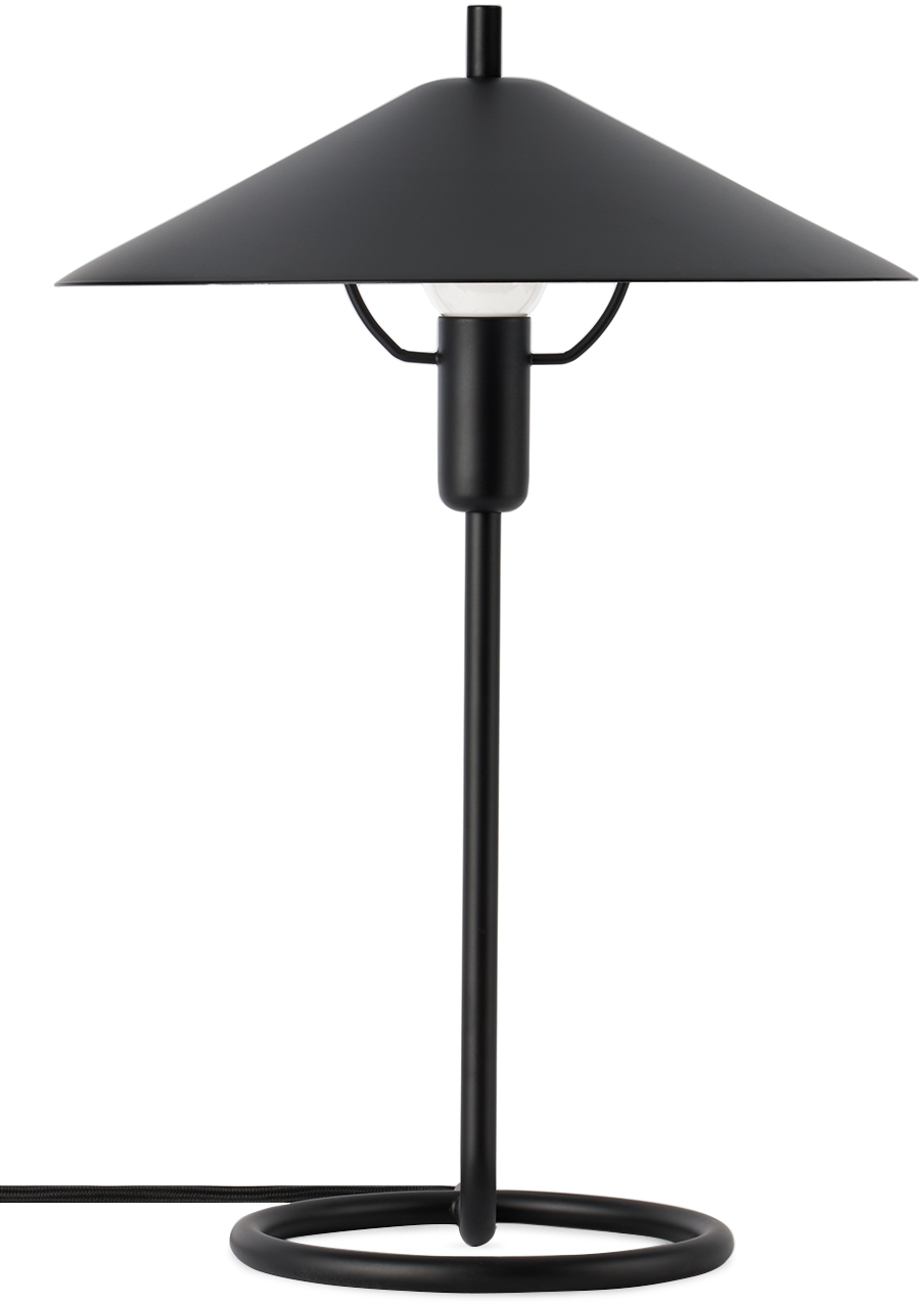 Ferm Living Black Filo Table Lamp In Black/black