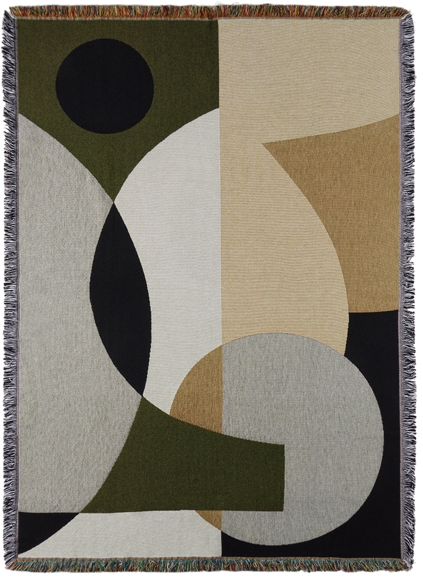 FERM LIVING MULTICOLOR ENTIRE TAPESTRY BLANKET