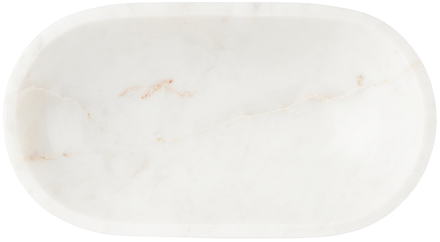 Ferm Living White Alza Bowl In White