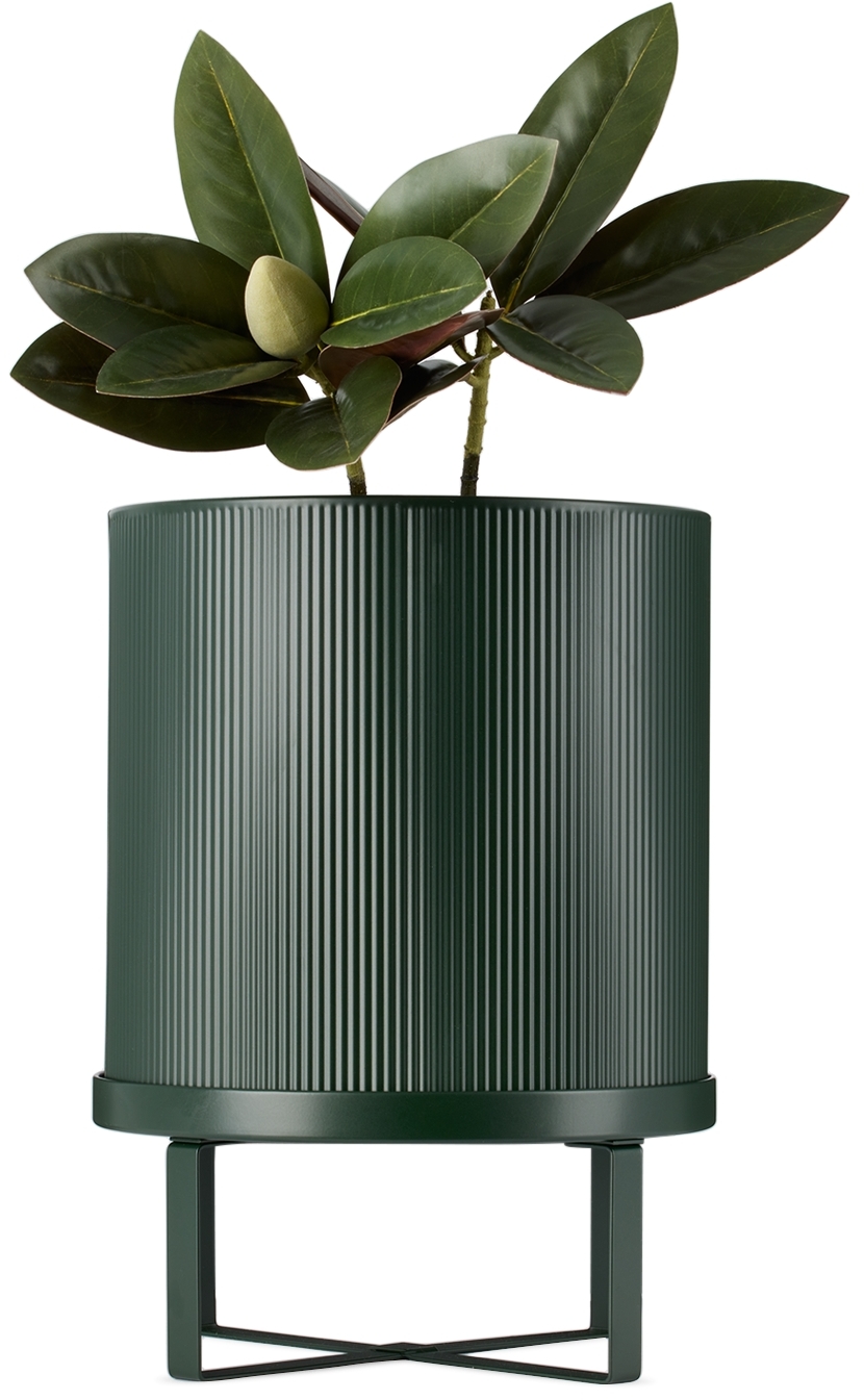 indre skarp Gade Green Large Bau Pot by ferm LIVING | SSENSE