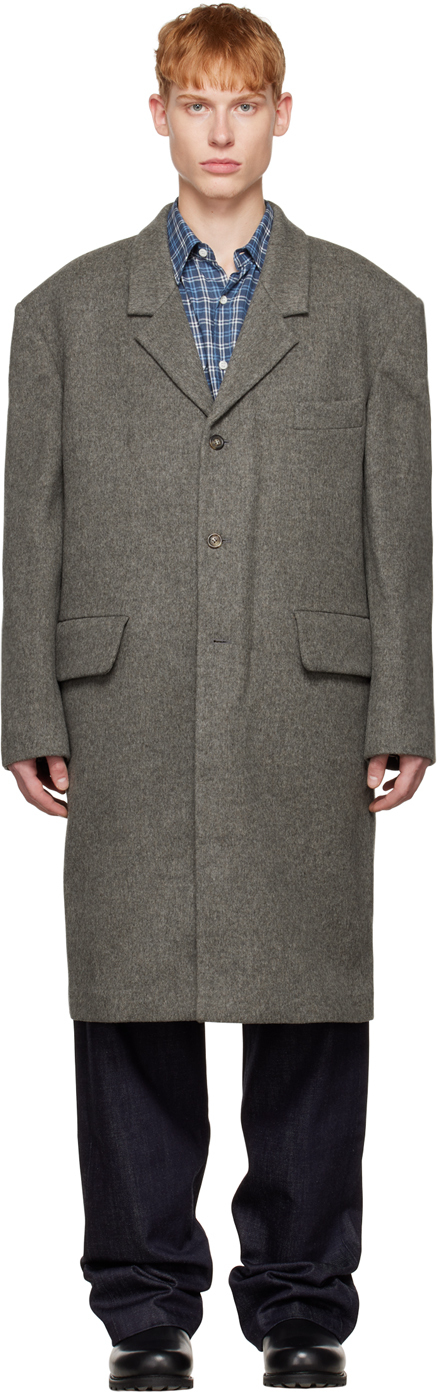 Rier: SSENSE Exclusive Gray Coat | SSENSE