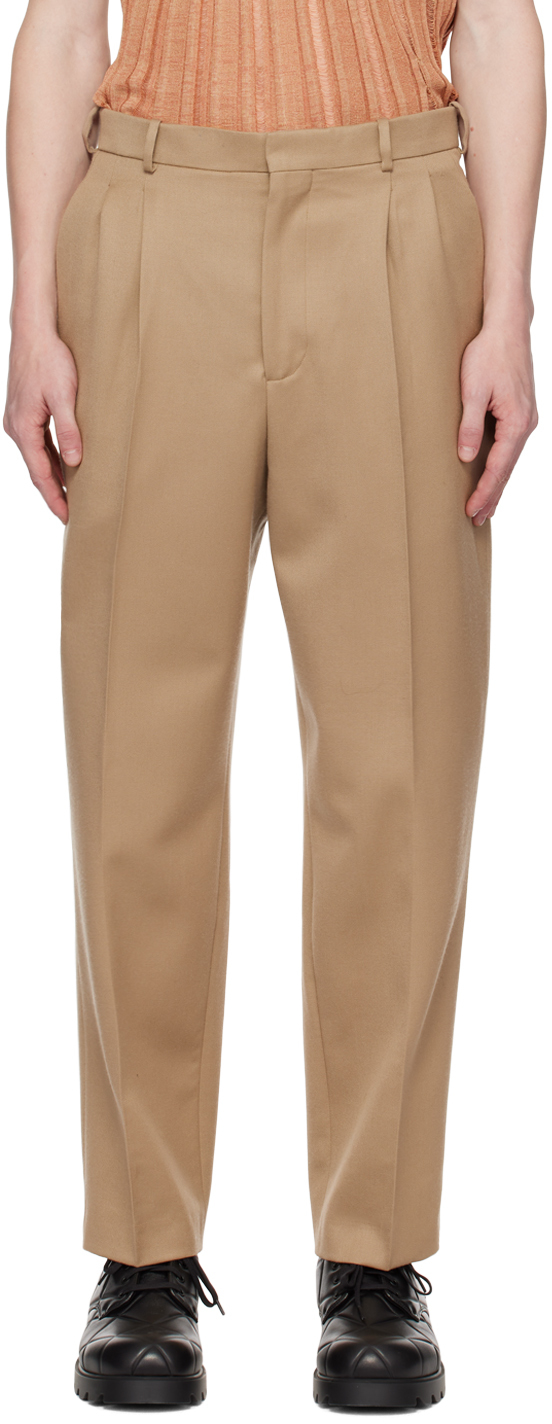 SSENSE Exclusive Beige Trousers