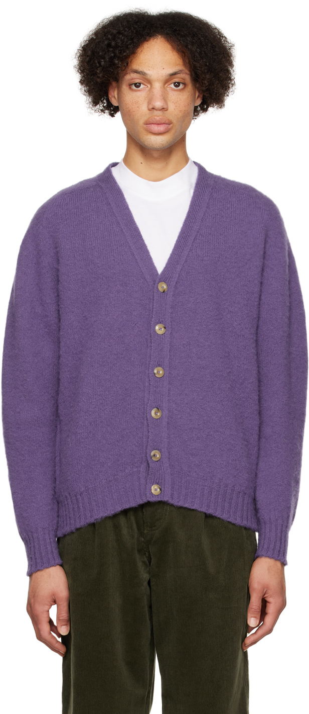 Shaggy wool clearance cardigan