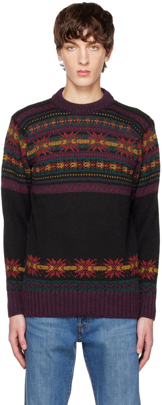 Howlin' Black Knitting In The Universe Sweater