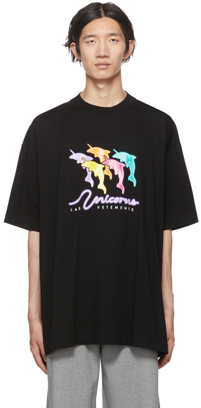 Black Graffiti T-Shirt Ssense Donna Abbigliamento Top e t-shirt T-shirt T-shirt a maniche corte 