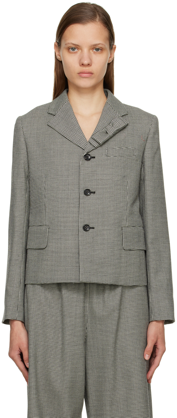 comme des garcons black blazer