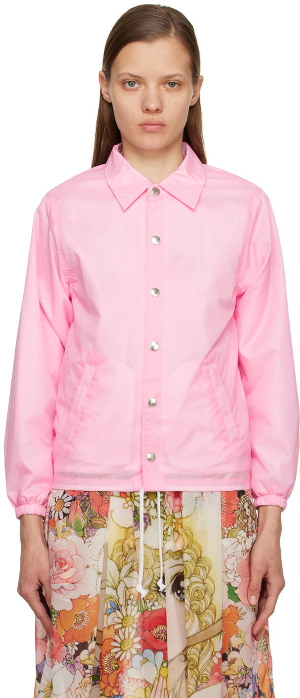 Comme des Garçons Girl Pink Printed Jacket