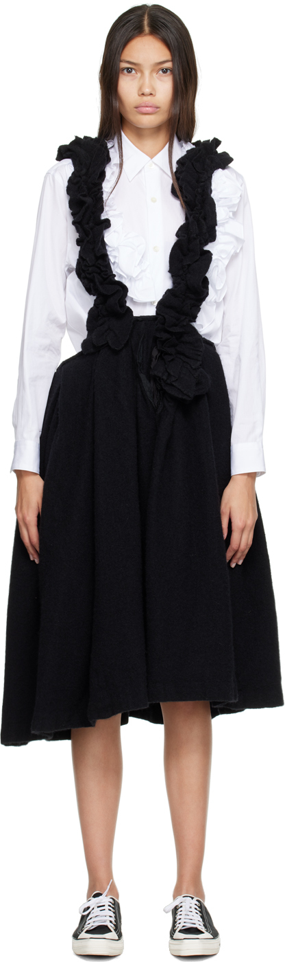 Jupe midi évasée à fleurs pour femme I