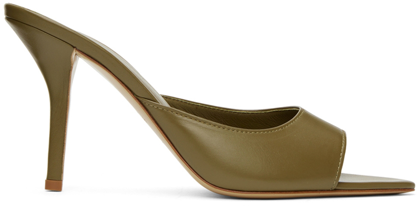 GIA BORGHINI Khaki Pernille Teisbaek Edition Perni 04 Heeled Sandals