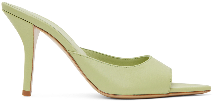 GIABORGHINI Green Pernille Teisbaek Edition Perni 04 Heeled Sandals