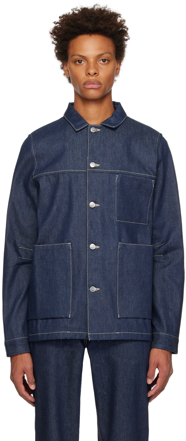 Indigo 'The Carpenter' Denim Jacket