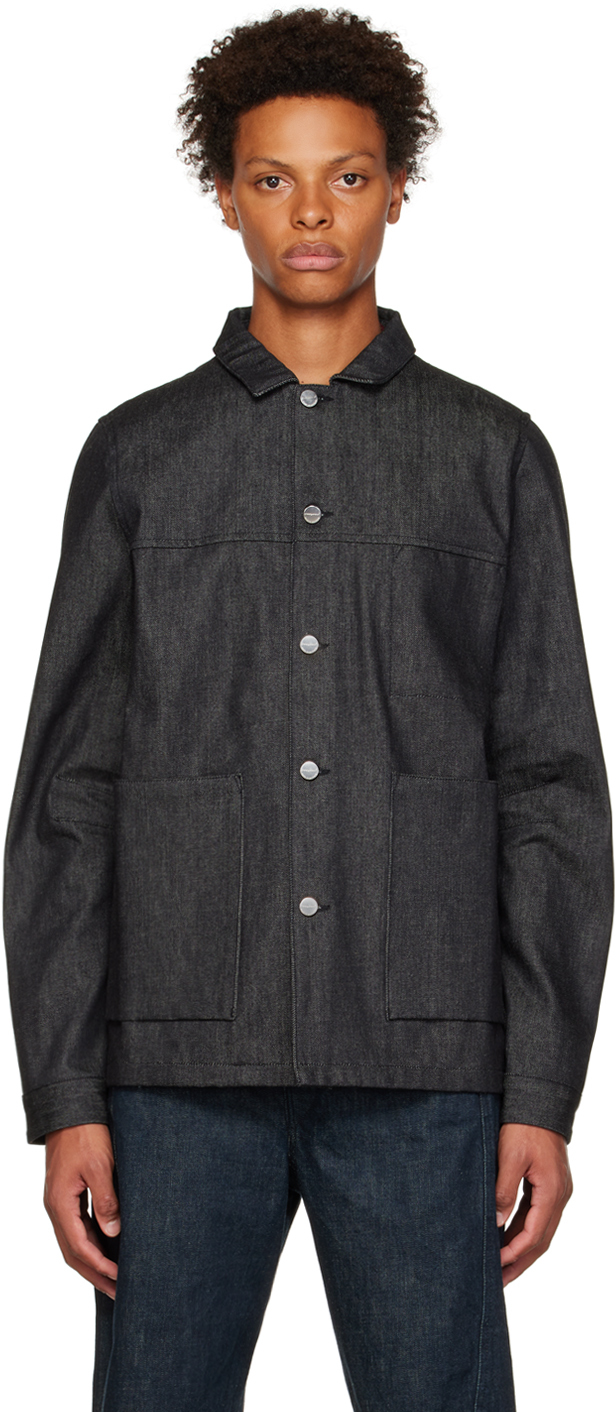 Toogood Black 'The Carpenter' Denim Jacket | Smart Closet