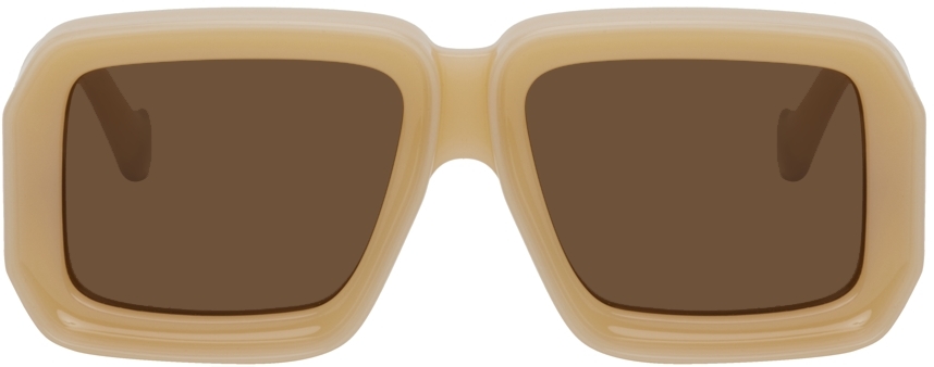 Loewe Beige Paula's Ibiza Dive Sunglasses