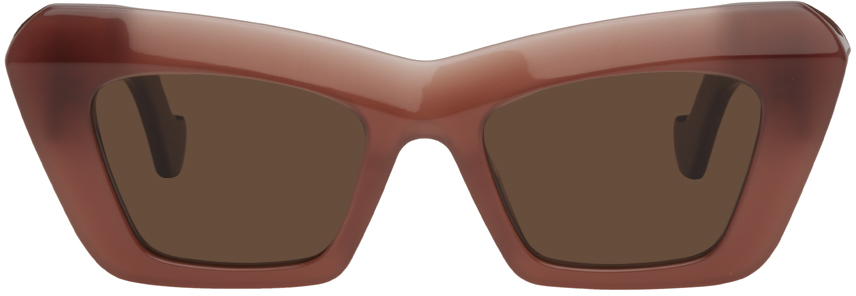 Loewe Burgundy Cat-Eye Sunglasses